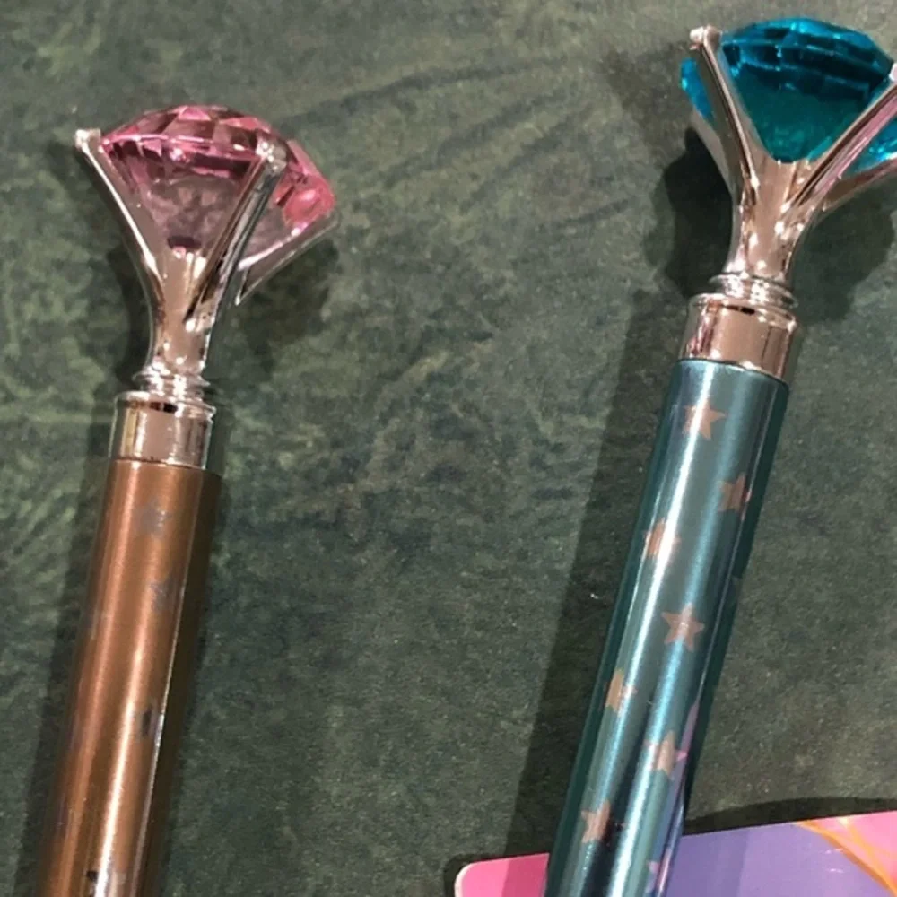 4pack Gemstone topped ballpoint pens new FREE‎ with purchase